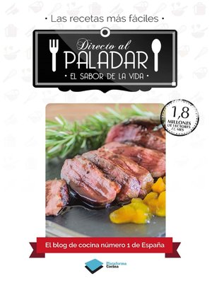 cover image of Directo al paladar